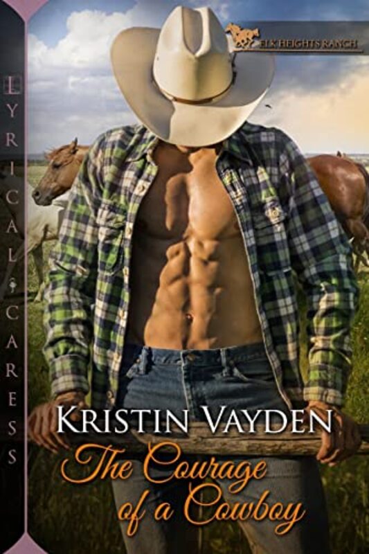 Book cover for "The Courage of a Cowboy" by Kristin Vayden
