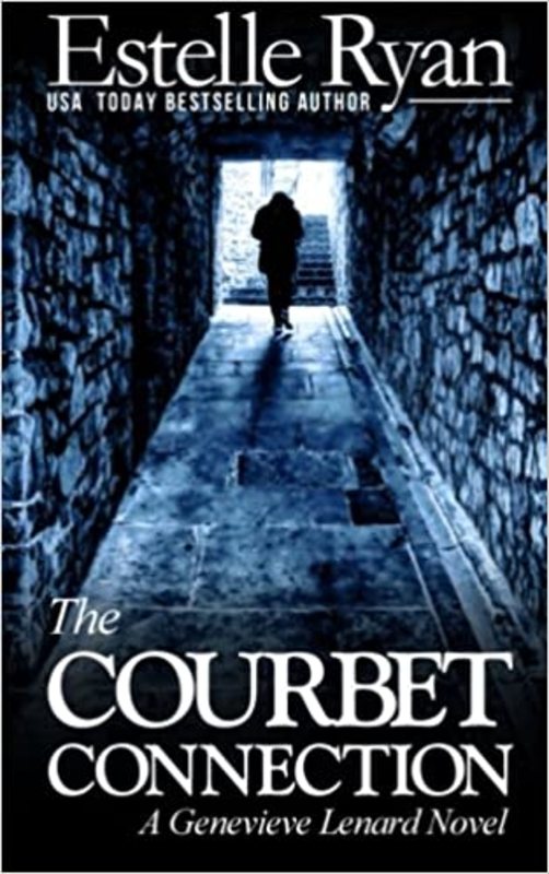 Book cover for "The Courbet Connection" by Estelle Ryan