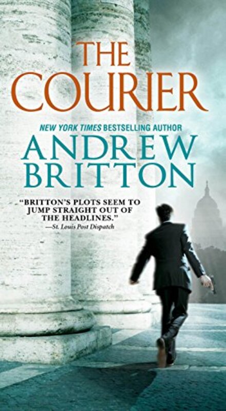 Book cover for "The Courier" by Andrew Britton