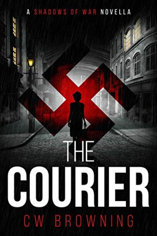 Book cover for "The Courier" by CW Browning