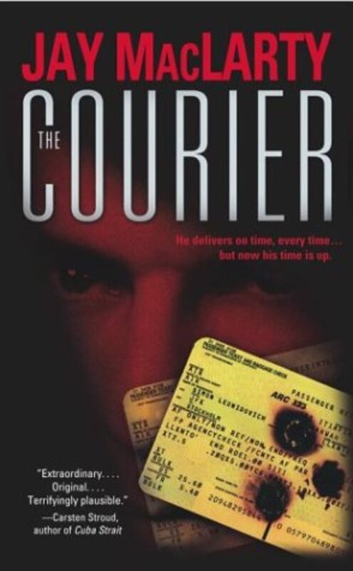 Book cover for "The Courier" by Jay MacLarty