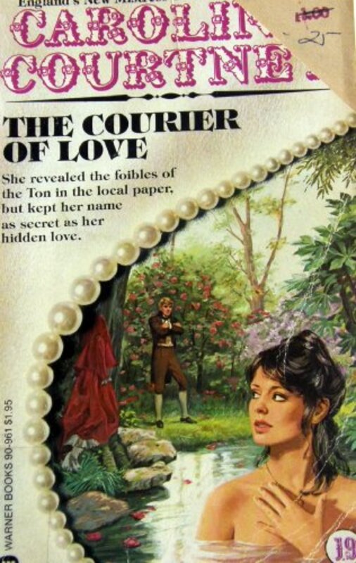 Book cover for "The Courier of Love" by Penny Jordan