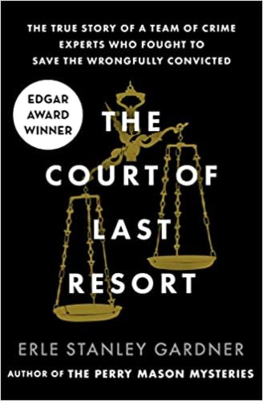 Book cover for "The Court of Last Resort" by Erle Stanley Gardner