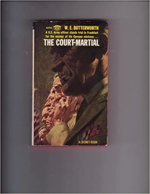 Book cover for "The Court-Martial" by W.E.B. Griffin