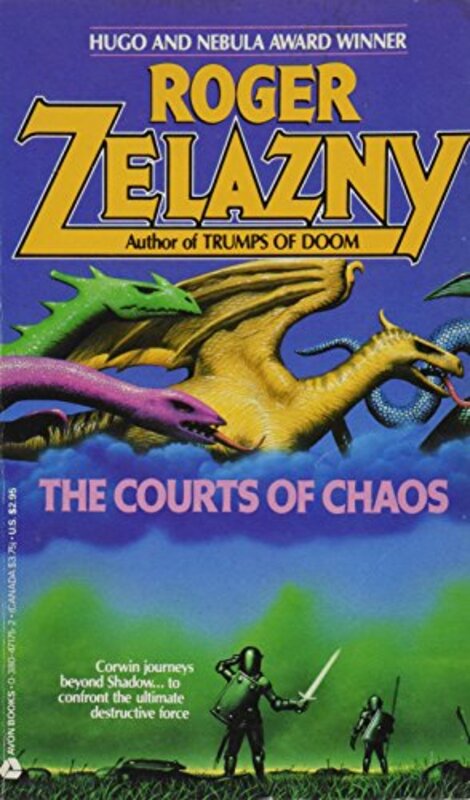 Book cover for "The Courts of Chaos" by Roger Zelazny