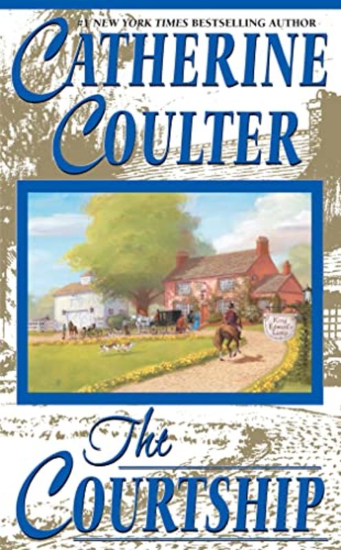 Book cover for "The Courtship" by Catherine Coulter