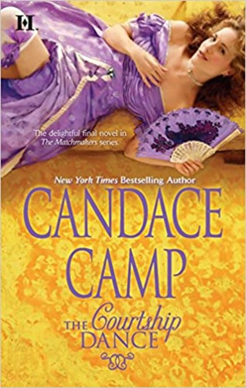 Book cover for "The Courtship Dance" by Candace Camp