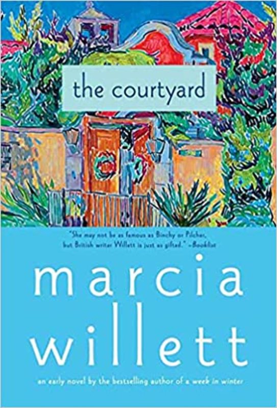 Book cover for "The Courtyard" by Marcia Willett