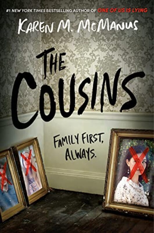 Book cover for "The Cousins" by Karen M McManus