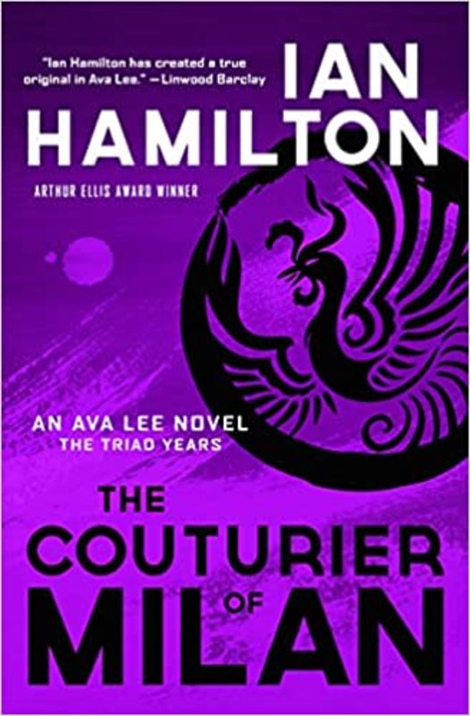 Book cover for "The Couturier of Milan" by Ian Hamilton