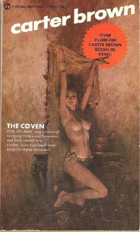 Book cover for "The Coven" by Carter Brown