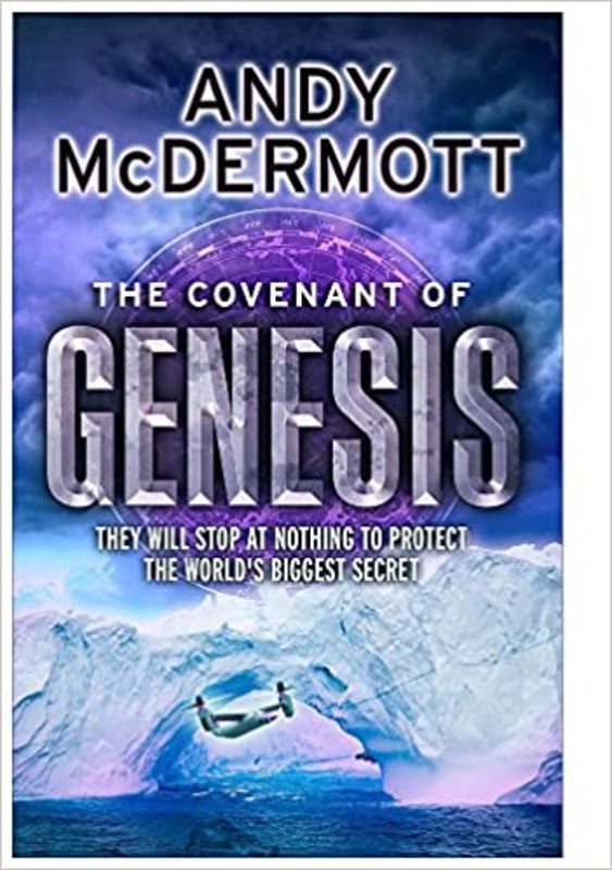 Book cover for "The Covenant of Genesis" by Andy McDermott