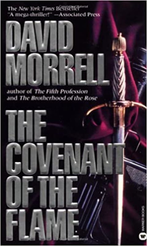 Book cover for "The Covenant of the Flame" by David Morrell
