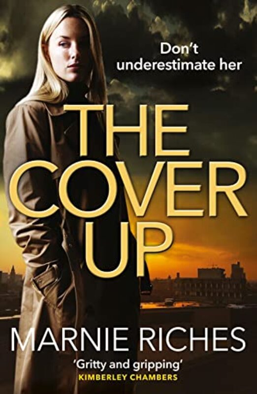 Book cover for "The Cover Up" by Marnie Riches