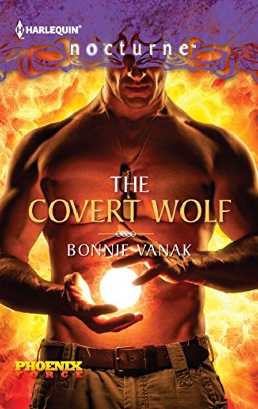 Book cover for "The Covert Wolf" by Bonnie Vanak