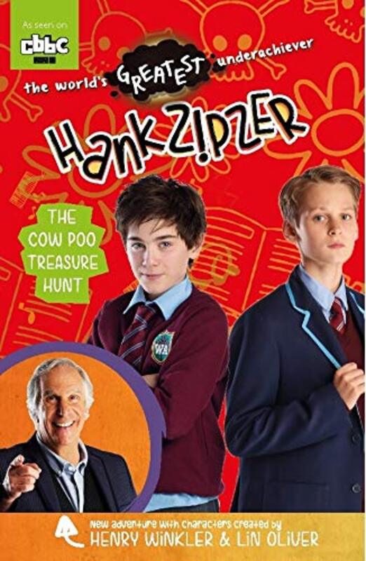 Book cover for "The Cow Poo Treasure" by Henry Winkler