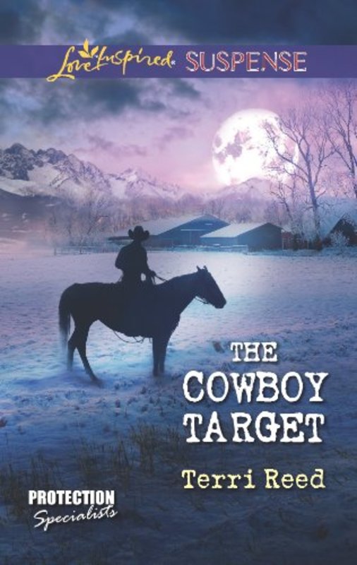 Book cover for "The Cowboy Target" by Terri Reed
