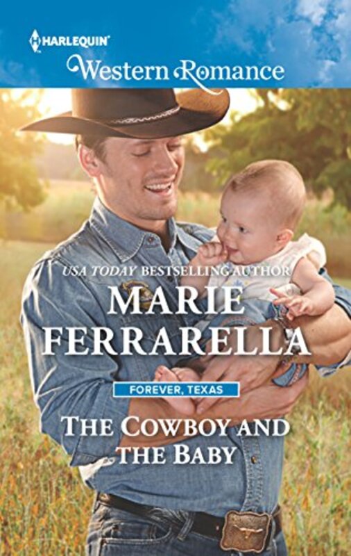 Book cover for "The Cowboy and the Baby" by Marie Ferrarella