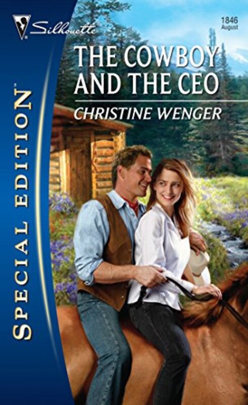 Book cover for "The Cowboy and the CEO" by Christine Wenger