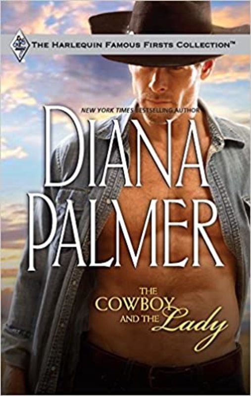 Book cover for "The Cowboy and the Lady" by Diana Palmer