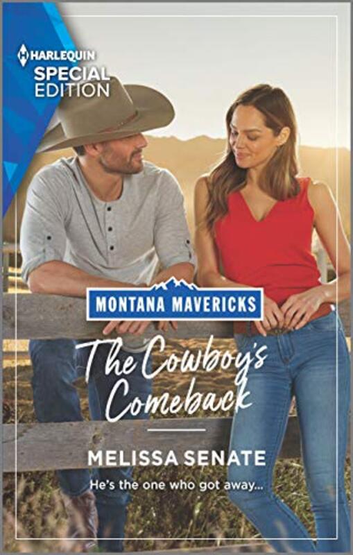 Book cover for "The Cowboy's Comeback" by Melissa Senate