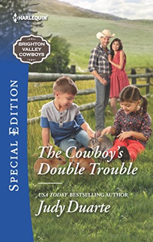 Book cover for "The Cowboy's Double Trouble" by Judy Duarte