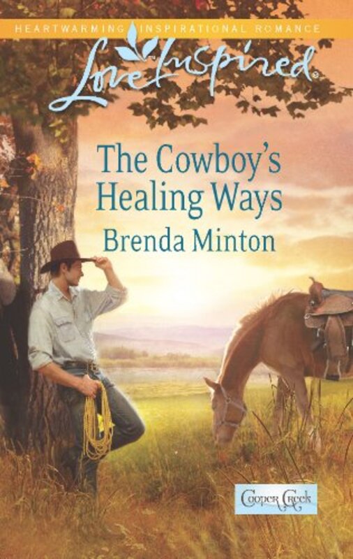 Book cover for "The Cowboy's Healing Ways" by Brenda Minton
