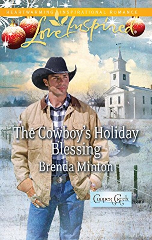 Book cover for "The Cowboy's Holiday Blessing" by Brenda Minton