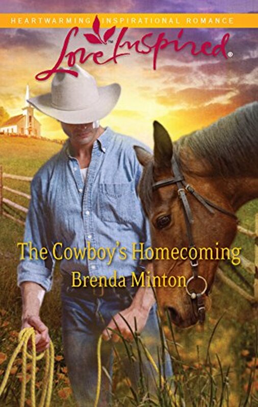 Book cover for "The Cowboy's Homecoming" by Brenda Minton