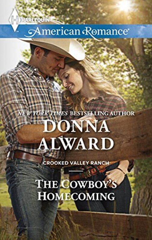 Book cover for "The Cowboy's Homecoming" by Donna Alward