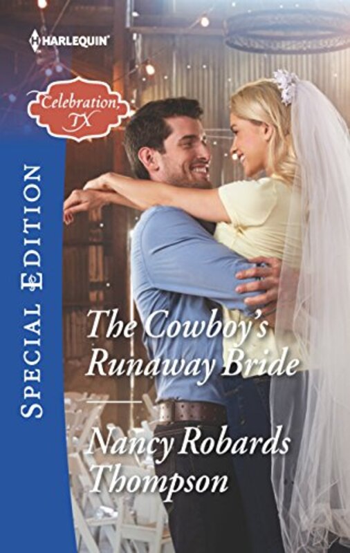 Book cover for "The Cowboy's Runaway Bride" by Nancy Robards Thompson