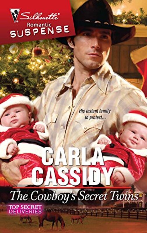 Book cover for "The Cowboy's Secret Twins" by Carla Cassidy