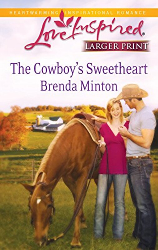 Book cover for "The Cowboy's Sweetheart" by Brenda Minton