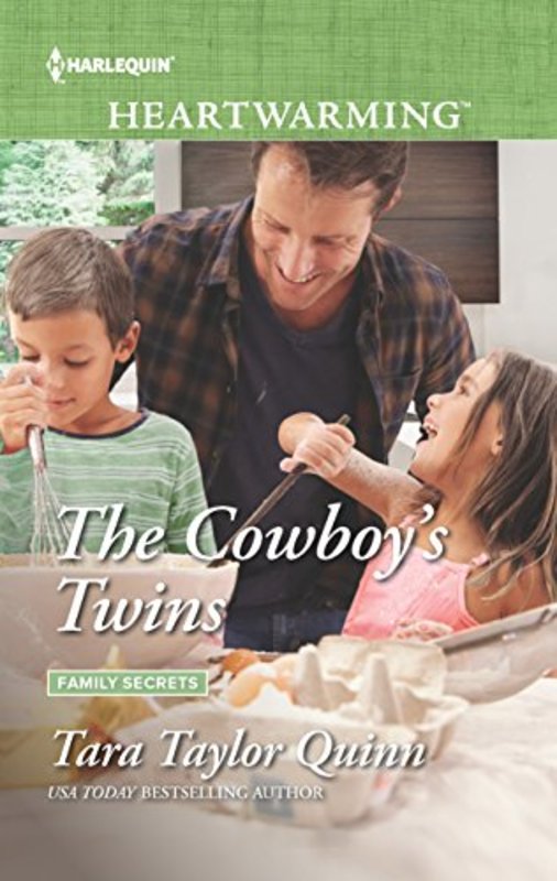Book cover for "The Cowboy's Twins" by Tara Taylor Quinn