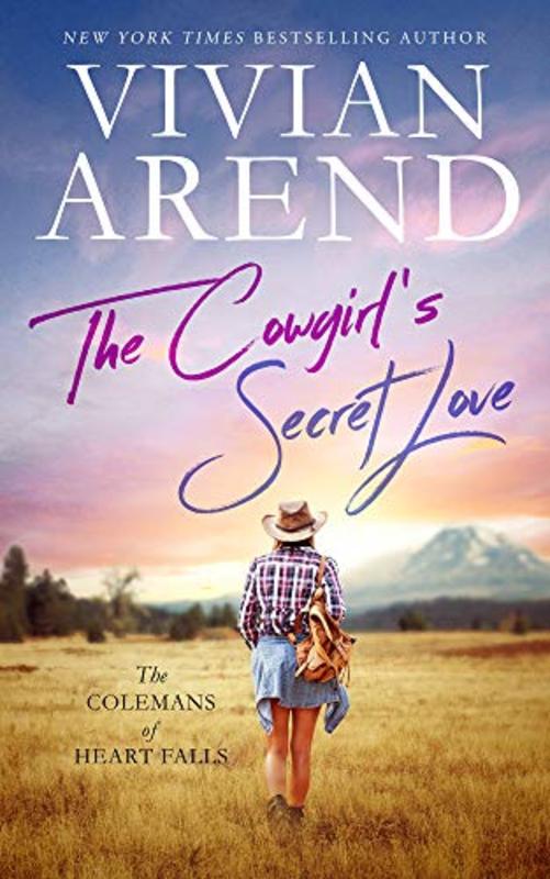 Book cover for "The Cowgirl's Secret Love" by Vivian Arend
