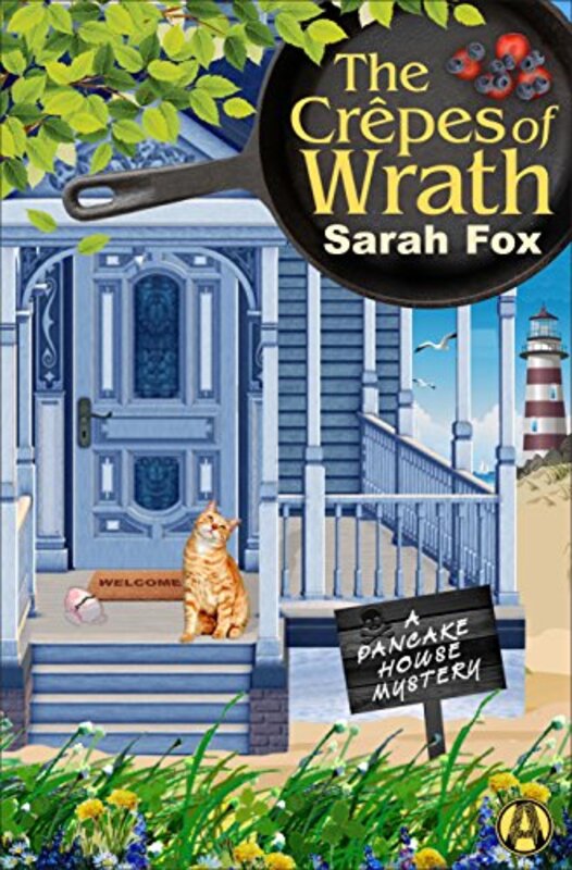 Book cover for "The Crêpes of Wrath" by Sarah Fox