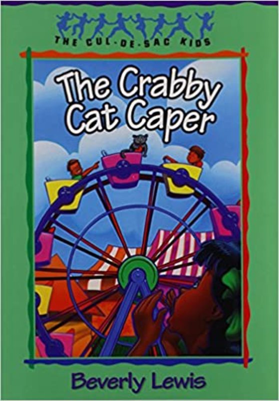 Book cover for "The Crabby Cat Caper" by Beverly Lewis
