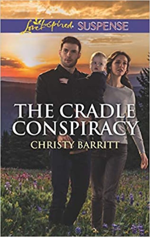 Book cover for "The Cradle Conspiracy" by Christy Barritt