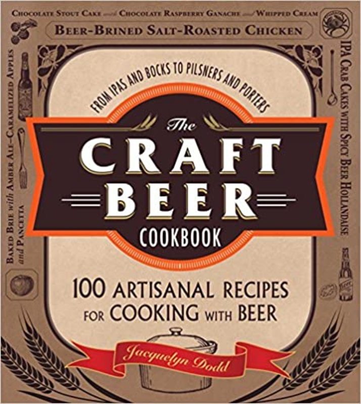 Book cover for "The Craft Beer Cookbook" by Jacquelyn Dodd
