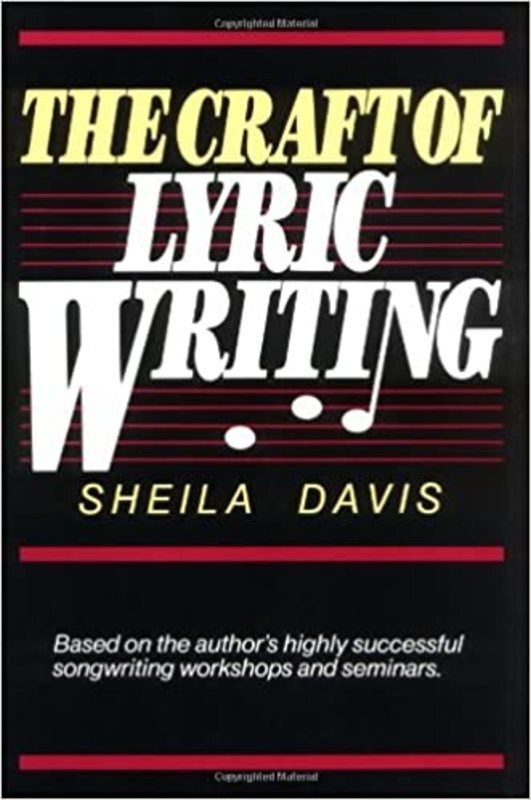 Book cover for "The Craft of Lyric Writing" by Sheila Davis