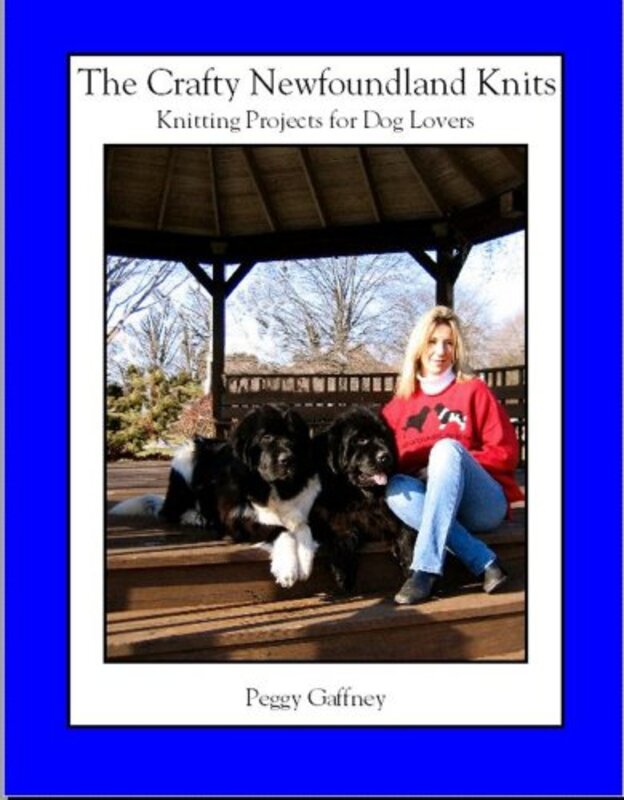 Book cover for "The Crafty Newfoundland Knits" by Peggy Gaffney