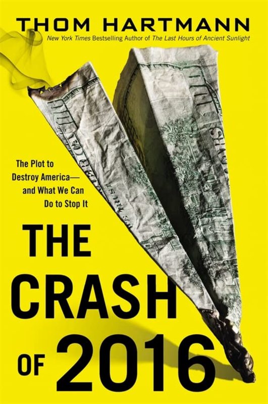 Book cover for "The Crash of 2016"