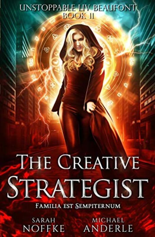Book cover for "The Creative Strategist" by Sarah Noffke