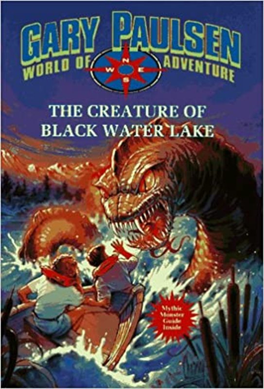Book cover for "The Creature of Black Water Lake" by Gary Paulsen