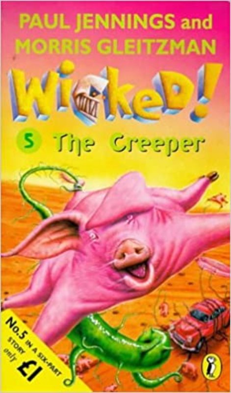 Book cover for "The Creeper" by Morris Gleitzman