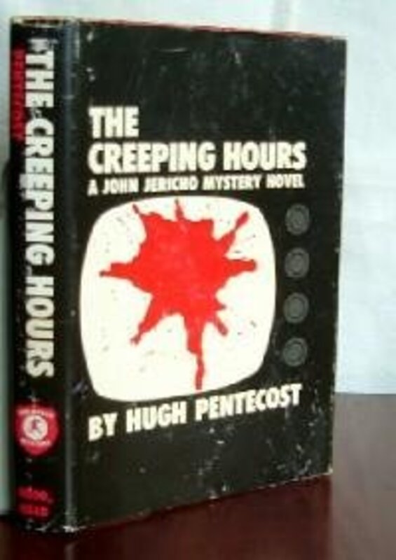 Book cover for "The Creeping Hours" by Hugh Pentecost