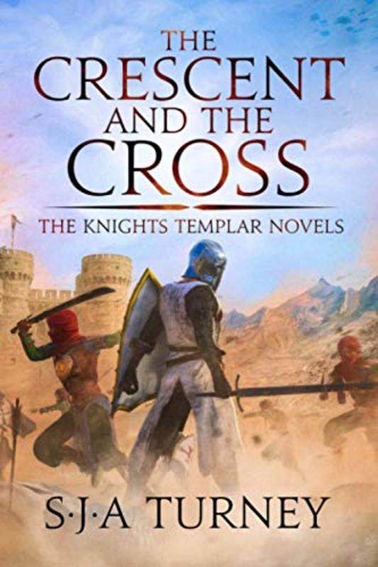 Book cover for "The Crescent and the Cross" by Simon S J A Turney