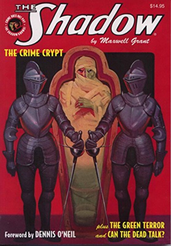 Book cover for "The Crime Crypt" by Maxwell Grant