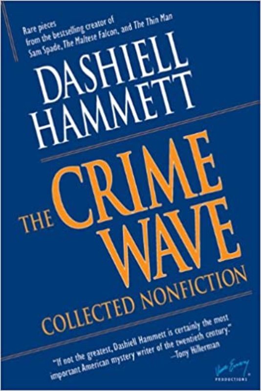 Book cover for "The Crime Wave" by Dashiell Hammett