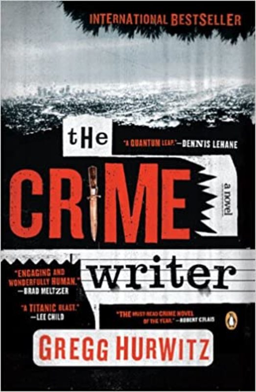 Book cover for "The Crime Writer" by Gregg Hurwitz